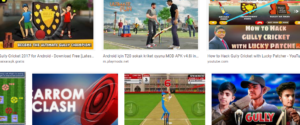 gully cricket game mod apk unlimited money
