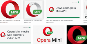 opera mini download apk